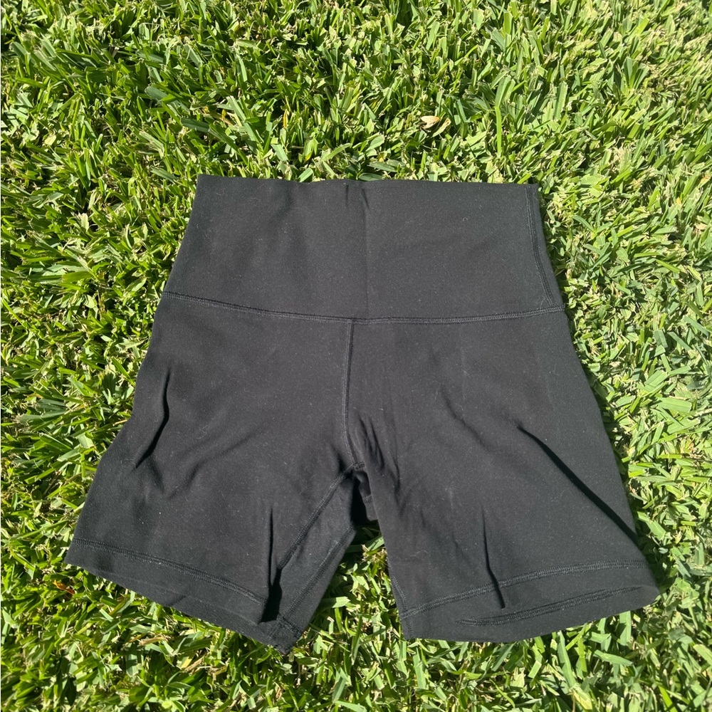 lululemon athletica Black Bike Shorts